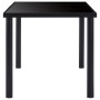 Juego de comedor 9 piezas piel de ante artificial marrón de , muebles para cocinas y comedores - Ref: Foro24-3053174, Precio:...
