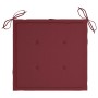 Sillas de jardín con cojines 4 uds madera maciza de acacia gris de , Sillas de jardín - Ref: Foro24-3061240, Precio: 275,80 €...