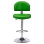 Taburete de cocina cuero sintético verde de , Taburetes de cocina - Ref: Foro24-249655, Precio: 84,23 €, Descuento: %