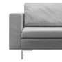 Juego de sofás de 5 piezas tela gris claro de , Sofás - Ref: Foro24-287190, Precio: 611,29 €, Descuento: %