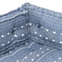 Cojín para sofá de palés tela añil patchwork de , Cojines para sillas y sofás - Ref: Foro24-287726, Precio: 156,21 €, Descuen...