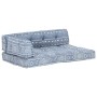 Cojín para sofá de palés tela añil patchwork de , Cojines para sillas y sofás - Ref: Foro24-287726, Precio: 156,21 €, Descuen...