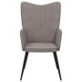 Sillón de relax de tela gris taupe de , Sillones - Ref: Foro24-327950, Precio: 97,83 €, Descuento: %