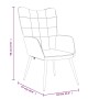 Sillón de relax de tela gris taupe de , Sillones - Ref: Foro24-327950, Precio: 97,83 €, Descuento: %