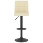Taburete de cocina de tela color crema de , Taburetes de cocina - Ref: Foro24-334274, Precio: 70,46 €, Descuento: %