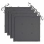 Sillas comedor de jardín 3 uds madera maciza acacia y cojines de , Sillas de jardín - Ref: Foro24-3064428, Precio: 295,34 €, ...