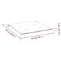 Sillas comedor de jardín 3 uds madera maciza acacia y cojines de , Sillas de jardín - Ref: Foro24-3064428, Precio: 295,34 €, ...
