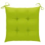 Sillas comedor de jardín 3 uds madera maciza acacia y cojines de , Sillas de jardín - Ref: Foro24-3064454, Precio: 288,73 €, ...
