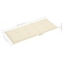 Sillas de jardín 6 uds madera maciza de teca cojines crema de , Sillas de jardín - Ref: Foro24-3065562, Precio: 768,93 €, Des...