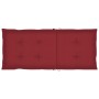Sillas de jardín 6 uds madera maciza de teca cojines rojo tinto de , Sillas de jardín - Ref: Foro24-3065569, Precio: 733,04 €...