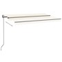 Toldo retráctil automático crema 450x350 cm de , Toldos - Ref: Foro24-3069207, Precio: 523,74 €, Descuento: %
