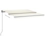 Toldo automático con LED y sensor de viento crema 450x350 cm de , Toldos - Ref: Foro24-3069852, Precio: 761,78 €, Descuento: %