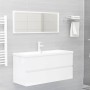 Mueble con lavabo madera de ingeniería blanco brillante de , Tocadores de baño - Ref: Foro24-3071663, Precio: 372,26 €, Descu...