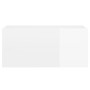 Mueble con lavabo madera de ingeniería blanco brillante de , Tocadores de baño - Ref: Foro24-3071663, Precio: 372,26 €, Descu...
