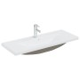 Mueble con lavabo madera de ingeniería blanco brillante de , Tocadores de baño - Ref: Foro24-3071663, Precio: 372,26 €, Descu...
