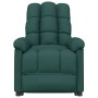 Sillón reclinable eléctrico tela verde oscuro de , Sillones - Ref: Foro24-3073754, Precio: 205,87 €, Descuento: %