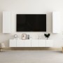 Juego de mueble para TV de 5 piezas madera de ingeniería blanco de , Muebles TV - Ref: Foro24-3074454, Precio: 179,41 €, Desc...