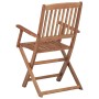 Sillas de jardín plegables 6 uds y cojines madera maciza acacia de , Sillas de jardín - Ref: Foro24-3074945, Precio: 343,48 €...