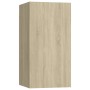 Set de muebles salón TV 7 pzas madera ingeniería roble Sonoma de , Muebles TV - Ref: Foro24-3079044, Precio: 206,61 €, Descue...