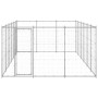Perrera de exterior de acero galvanizado 21,78 m² de , Casetas y cercados para perros - Ref: Foro24-3082328, Precio: 641,01 €...
