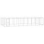 Perrera de exterior de acero galvanizado 43,56 m² de , Casetas y cercados para perros - Ref: Foro24-3082321, Precio: 998,23 €...