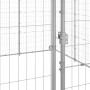 Perrera de exterior de acero galvanizado 43,56 m² de , Casetas y cercados para perros - Ref: Foro24-3082321, Precio: 998,23 €...