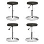 Sillas de comedor 4 unidades cuero sintético negro de , Sillas de comedor - Ref: Foro24-3085579, Precio: 136,75 €, Descuento: %