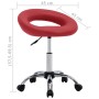 Silla de comedor giratoria de cuero sintético rojo vino tinto de , Sillas de comedor - Ref: Foro24-3085835, Precio: 79,76 €, ...