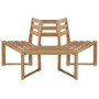 Banco de árbol hexagonal medio madera maciza de acacia 160 cm de , Bancos de jardín - Ref: Foro24-44251, Precio: 194,01 €, De...