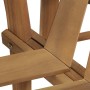 Banco de árbol hexagonal medio madera maciza de acacia 160 cm de , Bancos de jardín - Ref: Foro24-44251, Precio: 194,01 €, De...