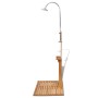 Ducha de jardín de madera de , Accesorios para piscinas y spa - Ref: Foro24-40857, Precio: 114,85 €, Descuento: %