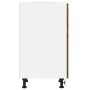 Armario bajo de cocina madera ingeniería roble ahumado de , Armarios de cocina - Ref: Foro24-815573, Precio: 59,05 €, Descuen...