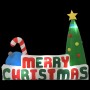 Árbol de Navidad inflable Merry Christmas con LEDs 240x188 cm de , Luces de Navidad - Ref: Foro24-331441, Precio: 67,13 €, De...