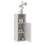Armario de baño madera contrachapada gris 30x30x95 cm de , Muebles de baño - Ref: Foro24-802619, Precio: 59,40 €, Descuento: %