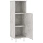 Armario de baño madera contrachapada gris 30x30x95 cm de , Muebles de baño - Ref: Foro24-802619, Precio: 59,40 €, Descuento: %