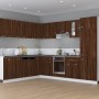 Armario de horno madera ingeniería roble ahumado 60x46x81,5 cm de , Armarios de cocina - Ref: Foro24-825836, Precio: 63,77 €,...