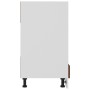 Armario de horno madera ingeniería roble ahumado 60x46x81,5 cm de , Armarios de cocina - Ref: Foro24-825836, Precio: 63,77 €,...