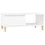 Mesa de centro madera contrachapada blanco 90x50x36,5 cm de , Mesas de centro - Ref: Foro24-821044, Precio: 72,76 €, Descuent...