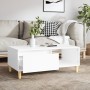 Mesa de centro madera contrachapada blanco 90x50x36,5 cm de , Mesas de centro - Ref: Foro24-821044, Precio: 72,76 €, Descuent...