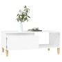 Mesa de centro madera contrachapada blanco 90x50x36,5 cm de , Mesas de centro - Ref: Foro24-821044, Precio: 72,76 €, Descuent...