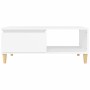 Mesa de centro madera contrachapada blanco 90x50x36,5 cm de , Mesas de centro - Ref: Foro24-821044, Precio: 72,76 €, Descuent...