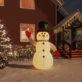 Muñeco de nieve hinchable con LED 120 cm de , Luces de Navidad - Ref: Foro24-345363, Precio: 39,37 €, Descuento: %