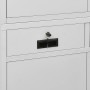 Armario de oficina de acero gris claro 90x40x180 cm de , Taquillas y armarios de almacenamiento - Ref: Foro24-336418, Precio:...