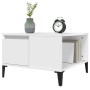 Mesa de centro madera contrachapada blanco 55x55x36,5 cm de , Mesas de centro - Ref: Foro24-821084, Precio: 65,81 €, Descuent...
