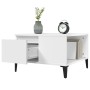 Mesa de centro madera contrachapada blanco 55x55x36,5 cm de , Mesas de centro - Ref: Foro24-821084, Precio: 65,81 €, Descuent...
