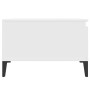 Mesa de centro madera contrachapada blanco 55x55x36,5 cm de , Mesas de centro - Ref: Foro24-821084, Precio: 65,81 €, Descuent...
