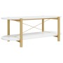 Mesa de centro madera contrachapada blanco 110x48x40 cm de , Mesas de centro - Ref: Foro24-345687, Precio: 71,80 €, Descuento: %