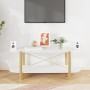 Mesa de centro madera contrachapada blanco 110x48x40 cm de , Mesas de centro - Ref: Foro24-345687, Precio: 71,80 €, Descuento: %