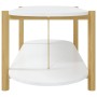 Mesa de centro madera contrachapada blanco 110x48x40 cm de , Mesas de centro - Ref: Foro24-345687, Precio: 71,80 €, Descuento: %