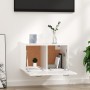 Armario pared madera contrachapada blanco brillo 60x36,5x35 cm de , Taquillas y armarios de almacenamiento - Ref: Foro24-8129...
